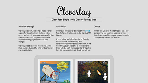 Cleverlay web site feature image