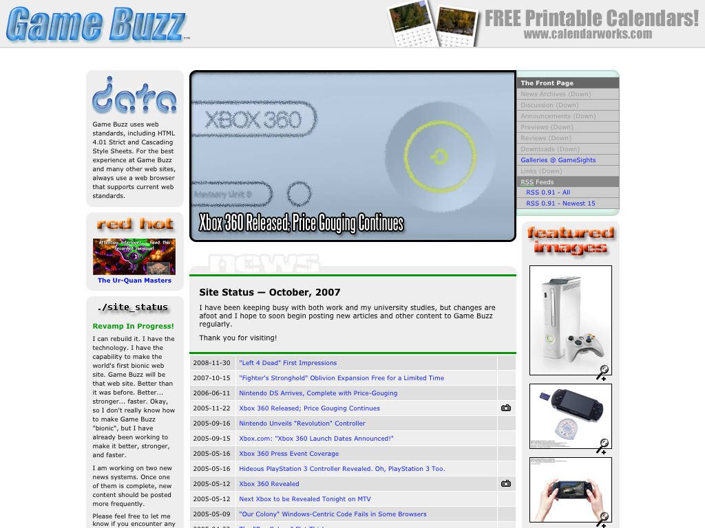 gamebuzz.com screen shot