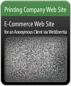 Printing Company Web Site